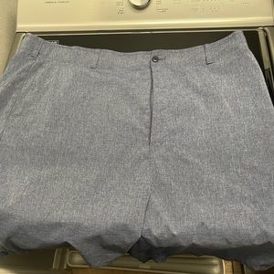 Ben Hogan blue flex golf shorts, relaxed look